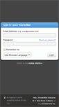 Mobile Screenshot of mail.lanex.com