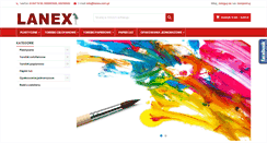 Desktop Screenshot of lanex.com.pl